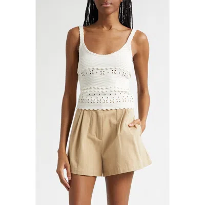 Ulla Johnson Sea Eyelet Camisole In Brown