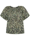 Ulla Johnson Sena Blouse In Green