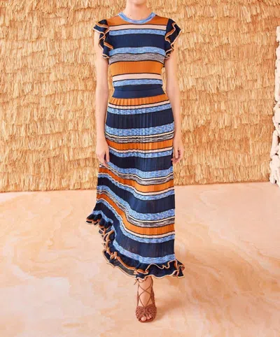 Ulla Johnson Seraphine Skirt In Adriatic