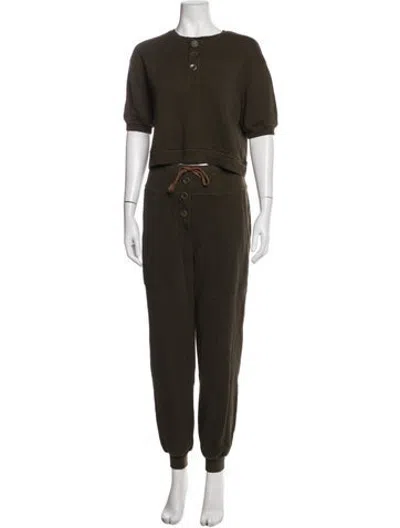 Pre-owned Ulla Johnson Set W/ Tags In Green