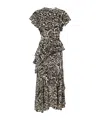 Ulla Johnson Short Sleeve Dress In Multi