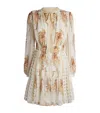 Ulla Johnson Silk-blend Maris Mini Dress In Black