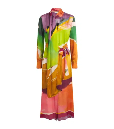 Ulla Johnson Silk Critique Maxi Dress