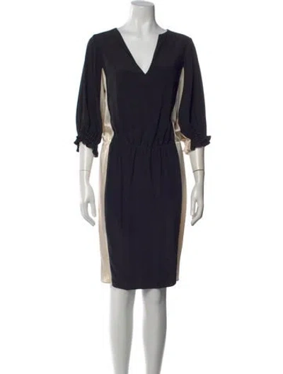Pre-owned Ulla Johnson Silk Knee-length Dress
