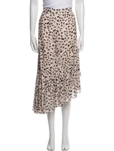 Pre-owned Ulla Johnson Silk Knee-length Skirt In Pink