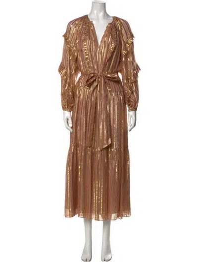 Pre-owned Ulla Johnson Silk Long Dress