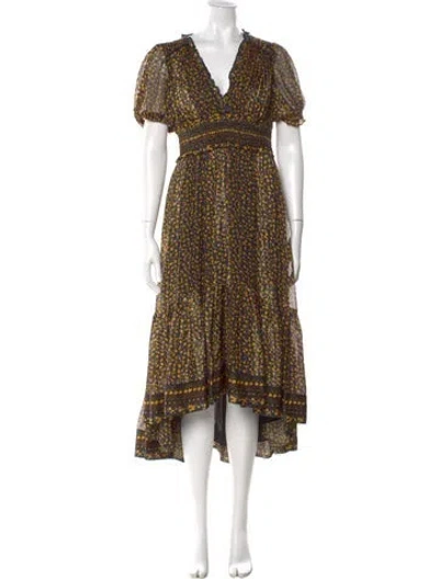 Pre-owned Ulla Johnson Silk Long Dress
