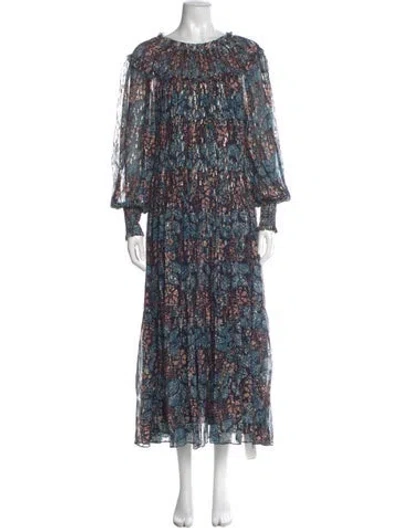 Pre-owned Ulla Johnson Silk Long Dress