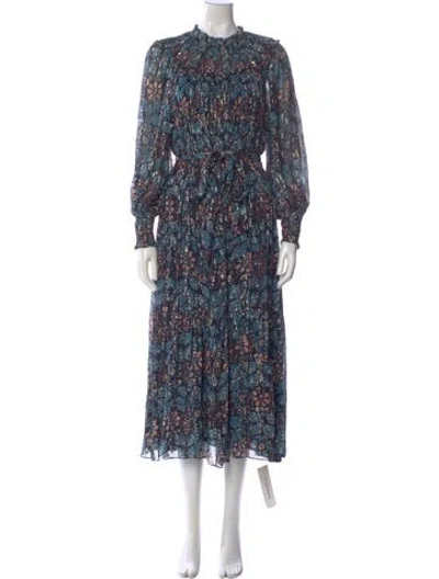 Pre-owned Ulla Johnson Silk Long Dress