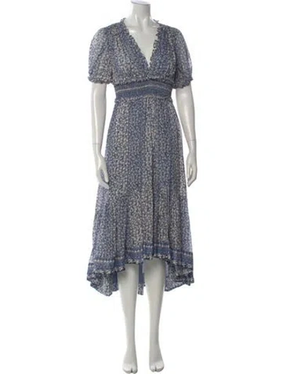 Pre-owned Ulla Johnson Silk Long Dress
