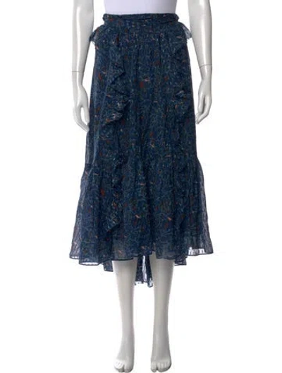 Pre-owned Ulla Johnson Silk Long Skirt