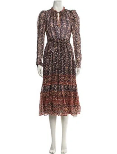 Pre-owned Ulla Johnson Silk Midi Length Dress