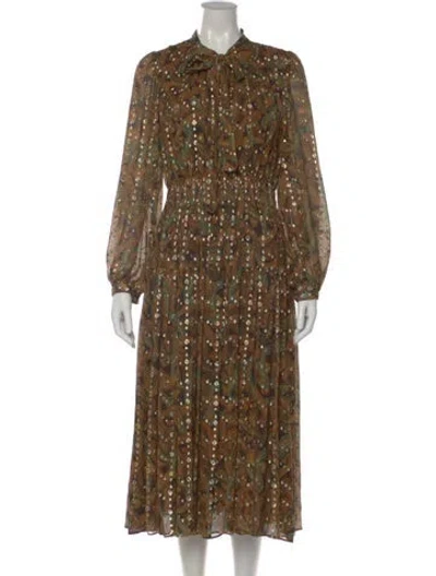 Pre-owned Ulla Johnson Silk Midi Length Dress