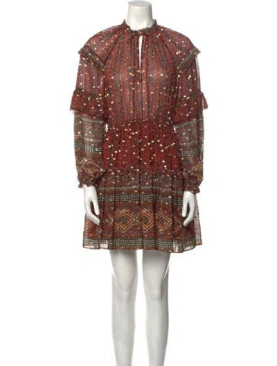 Pre-owned Ulla Johnson Silk Mini Dress