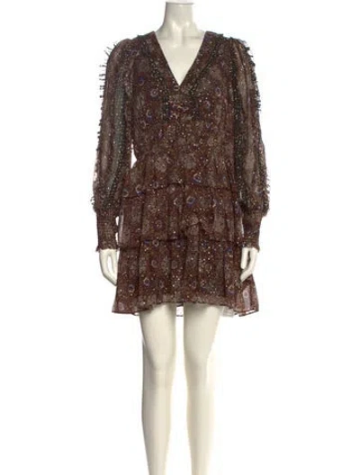 Pre-owned Ulla Johnson Silk Mini Dress