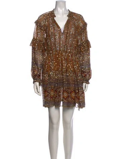 Pre-owned Ulla Johnson Silk Mini Dress
