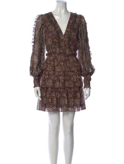 Pre-owned Ulla Johnson Silk Mini Dress W/ Tags
