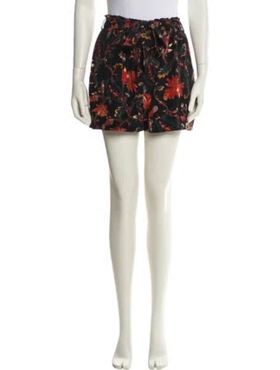 Pre-owned Ulla Johnson Silk Mini Shorts In Neutral