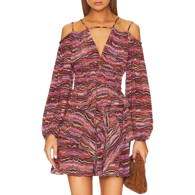Ulla Johnson Silvia Dress In Purple Sapphire
