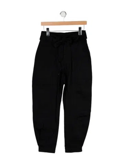 Pre-owned Ulla Johnson Skinny Leg Pants In Black