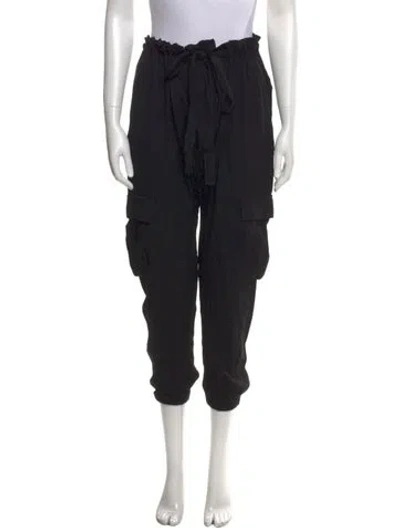 Pre-owned Ulla Johnson Skinny Leg Pants In Black