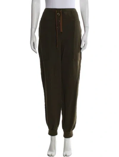 Pre-owned Ulla Johnson Skinny Leg Pants In Black