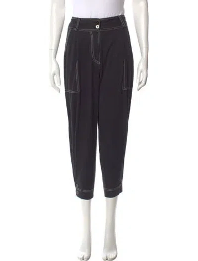 Pre-owned Ulla Johnson Skinny Leg Pants In Gray