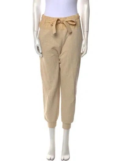 Pre-owned Ulla Johnson Skinny Leg Pants In Neutral