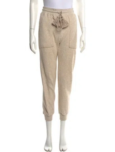 Pre-owned Ulla Johnson Skinny Leg Pants In Neutral