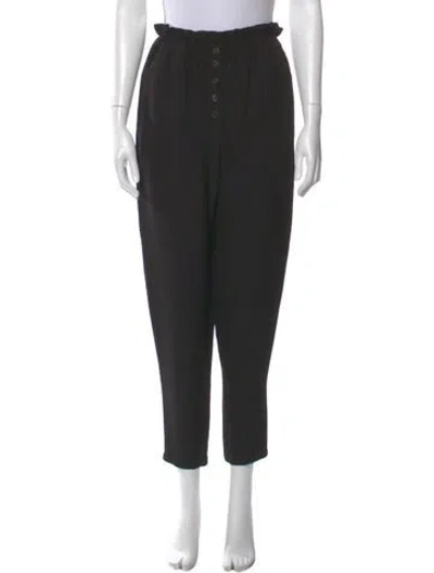 Pre-owned Ulla Johnson Skinny Leg Pants W/ Tags In Black