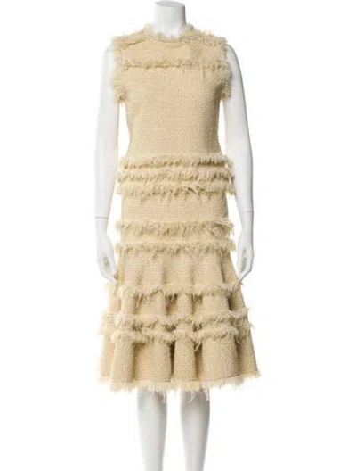 Pre-owned Ulla Johnson Skirt Set In Yellow