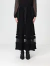 Ulla Johnson Skirt  Woman Color Black In Black