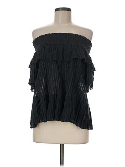 Pre-owned Ulla Johnson Sleeveless Blouse In Black