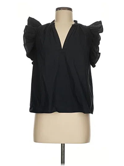 Pre-owned Ulla Johnson Sleeveless Blouse In Black