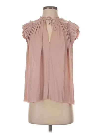 Pre-owned Ulla Johnson Sleeveless Blouse In Pink