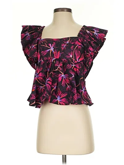 Pre-owned Ulla Johnson Sleeveless Blouse In Pink