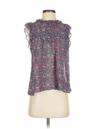 Pre-owned Ulla Johnson Sleeveless Blouse In Purple