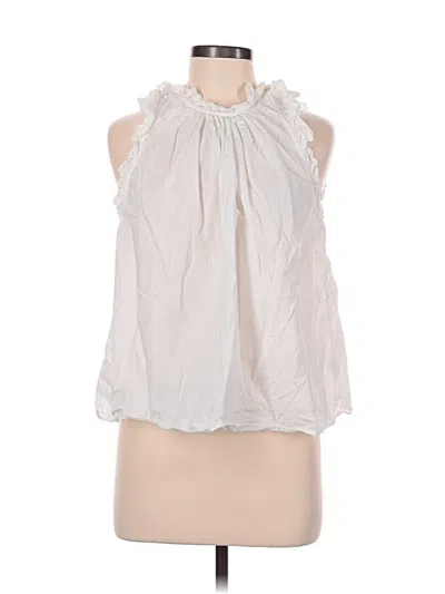 Pre-owned Ulla Johnson Sleeveless Blouse In White