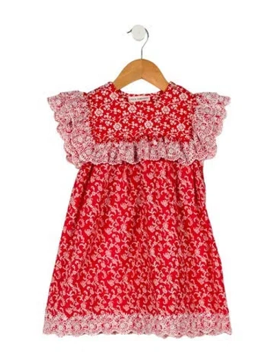 Pre-owned Ulla Johnson Babies' Sleeveless Dress In Red