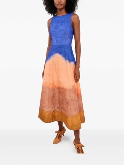 Ulla Johnson Sleeveless Midi Dress In Multi