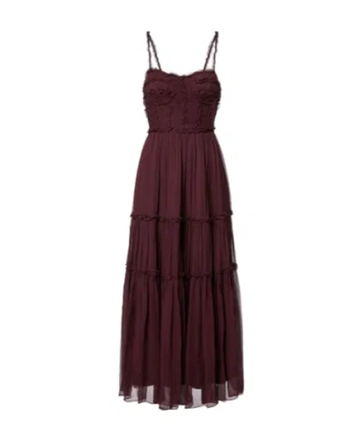Ulla Johnson Sleeveless Strapless Dress In Brown