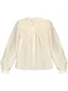 Ulla Johnson Long-sleeved Shirt In White