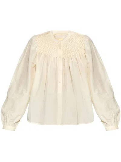 Ulla Johnson Long-sleeved Shirt In Nude