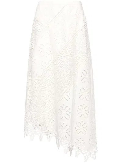 Ulla Johnson Solara Skirt In White