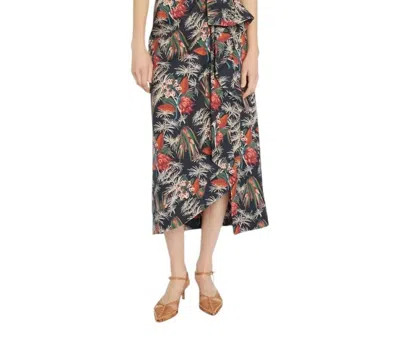 Ulla Johnson Soraya Skirt In Anthurium In Multi