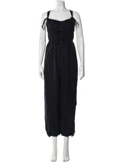 Pre-owned Ulla Johnson Square Neckline Jumpsuit In Multi
