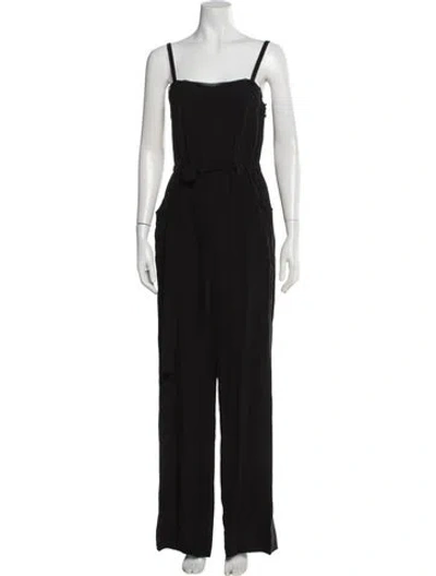 Pre-owned Ulla Johnson Square Neckline Jumpsuit W/ Tags In Black
