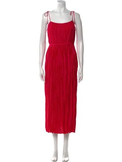 Pre-owned Ulla Johnson Square Neckline Long Dress