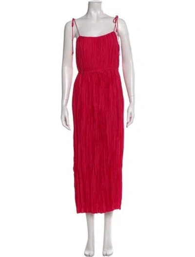 Pre-owned Ulla Johnson Square Neckline Midi Length Dress