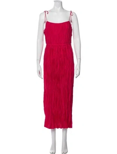 Pre-owned Ulla Johnson Square Neckline Midi Length Dress W/ Tags